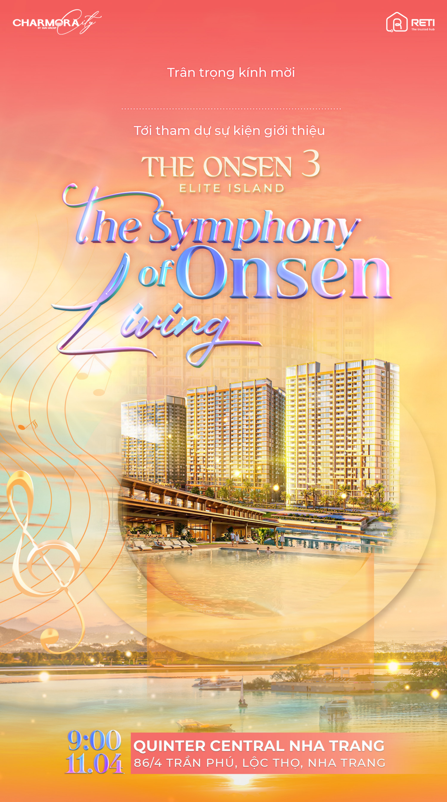 SỰ KIỆN  “THE SYMPHONY OF ONSEN LIVING” – BẢN GIAO HƯỞNG CỦA CUỘC SỐNG KHOÁNG NÓNG ĐỈNH CAO TẠI CHARMORA CITY