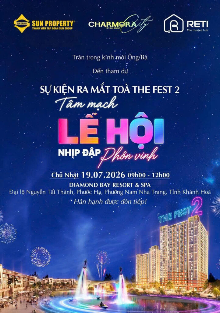 SỰ KIỆN RA MẮT TÒA THE FEST 2 – “TÂM MẠCH LỄ HỘI – NHỊP ĐẬP PHỒN VINH”